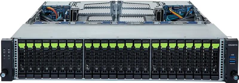 Hpc Server - Intel Barebone - G242-z12-00 2u 2cpu 16xDIMM 4xHDD 2x3000w