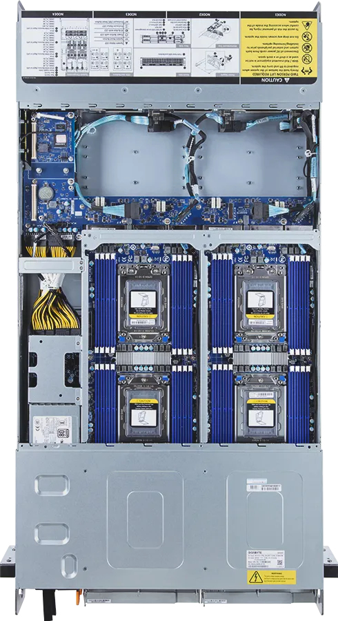 Hci Server - Amd Barebone H262-z6b-icu1 2u4n 2xcpu 64xDIMM 8xHDD 2x2200w