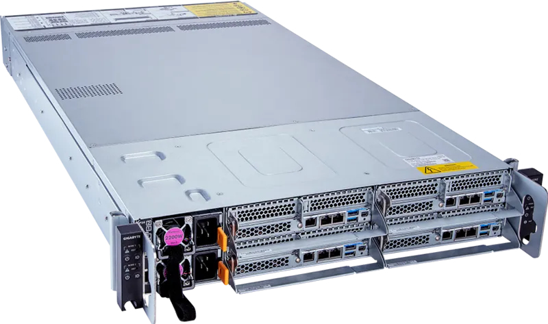 Hci Server - Amd Barebone H262-z6b-icu1 2u4n 2xcpu 64xDIMM 8xHDD 2x2200w