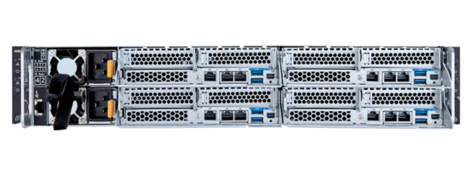 Hci Server - Amd Barebone H262-z6b-icu1 2u4n 2xcpu 64xDIMM 8xHDD 2x2200w