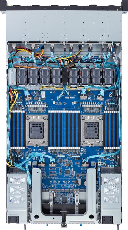 Arm Barebone - R182-p91 1u 2xcpu 32xDIMM 18xHDD 2x1300w