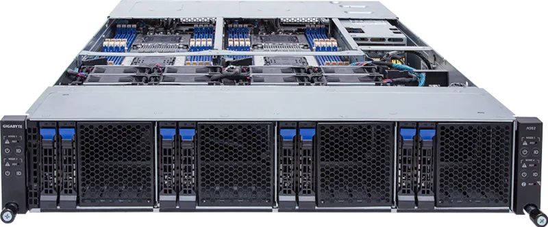 Arm Barebone - H262-p61 2u4n 2cpu 64xDIMM 8xHDD 2x2200w