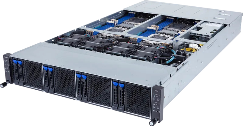 Arm Barebone - H262-p61 2u4n 2cpu 64xDIMM 8xHDD 2x2200w