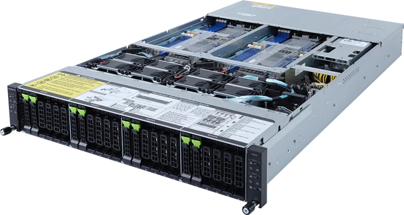 Amd Barebone - H262-z61-p00 2u4n 2cpu 64xDIMM 24xHDD 2x3200w