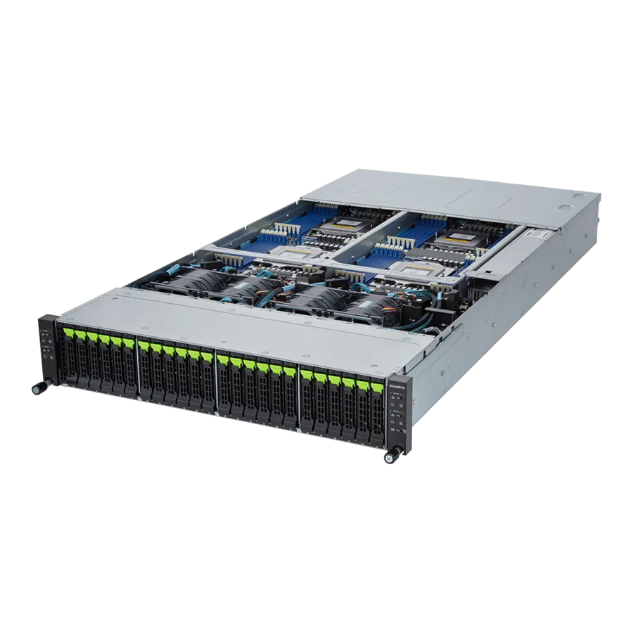 Amd Barebone - H273-z80-aaw1 2u4n 2cpu 92xDIMM 24xHDD 2x3000w