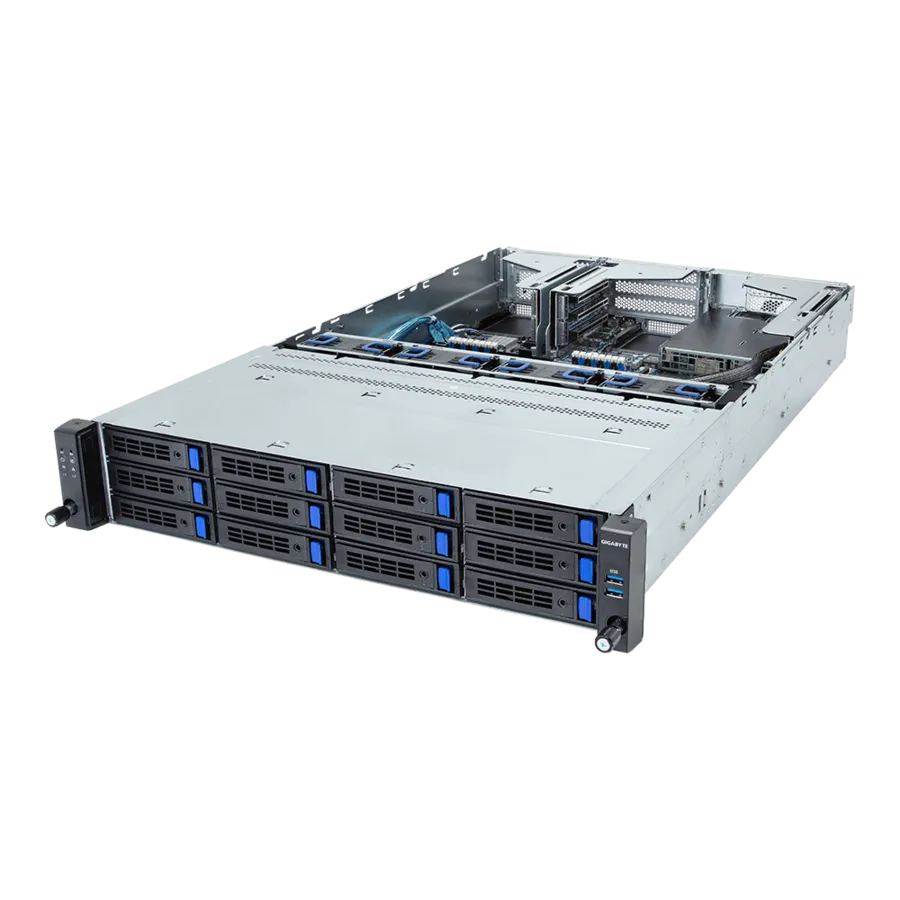 Amd Barebone - R263-z30-aah2 3u 1xcpu 12xDIMM 12xHDD 2x1600w