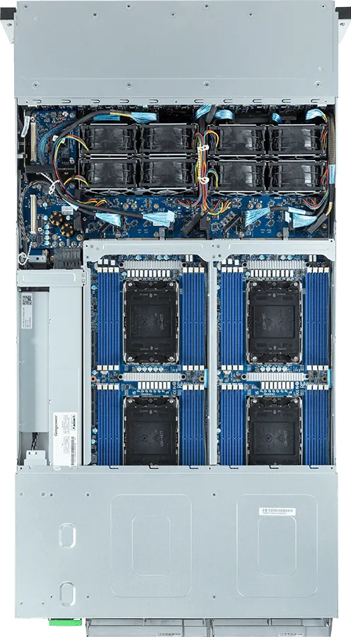 Intel Brbone - H263-s62-aan1 2u4n 2cpu 64xDIMM 24xHDD 2x2600w