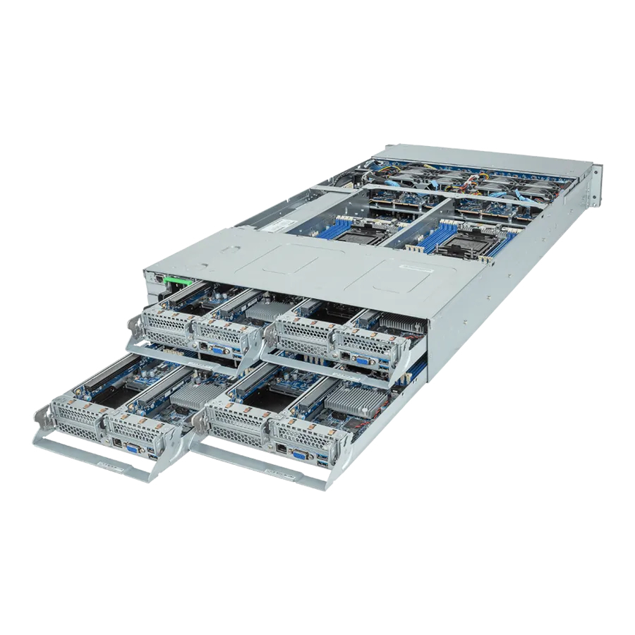 Intel Brbone - H263-s62-aaw1 2u4n 2cpu 64xDIMM 24xHDD 2x3000w