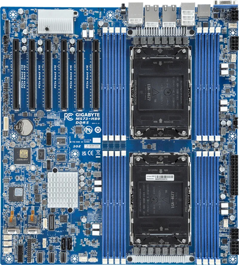 Server Motherboard - ATX - LGA 4677 - 9ms03ce0mr-00