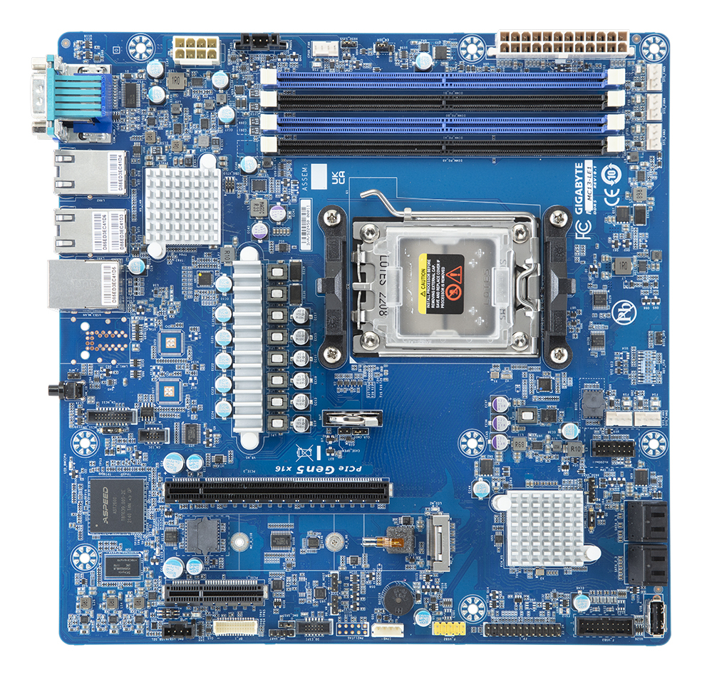 Server Motherboard - MATX - Am5 - Amd Ryzen 7000 Series Processors - 9mc13le1mr-00