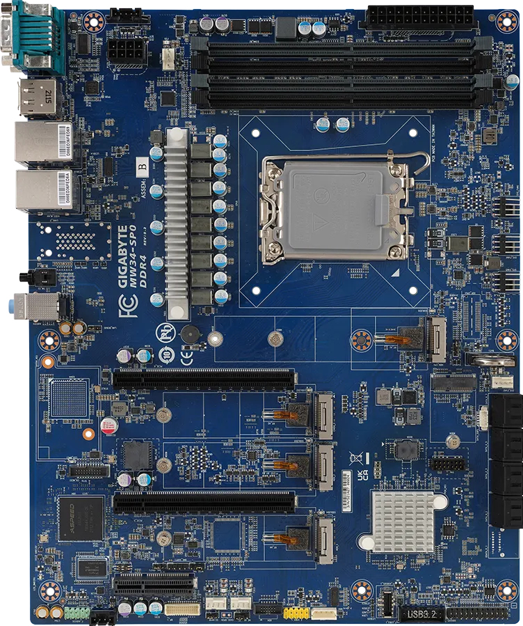 Server Motherboard - ATX - LGA 1700 - 9mw34sp0mr-00