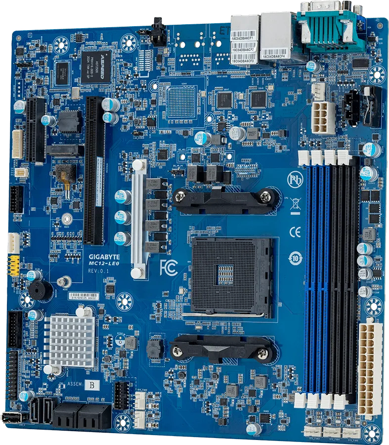 Workstation Motherboard - MATX - Am4 - 9mc12le0mr-00