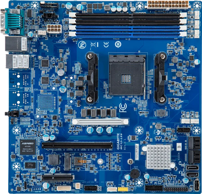 Workstation Motherboard - MATX - Am4 - 9mc12le0mr-00