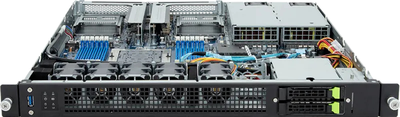 Rack Server - Amd Barebone E163-z30-aab1 1u1n 1cpu 12xDIMM 2xHDD 2x800w 80+
