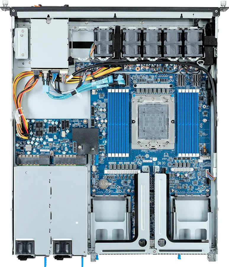 Rack Server - Amd Barebone E163-z30-aab1 1u1n 1cpu 12xDIMM 2xHDD 2x800w 80+