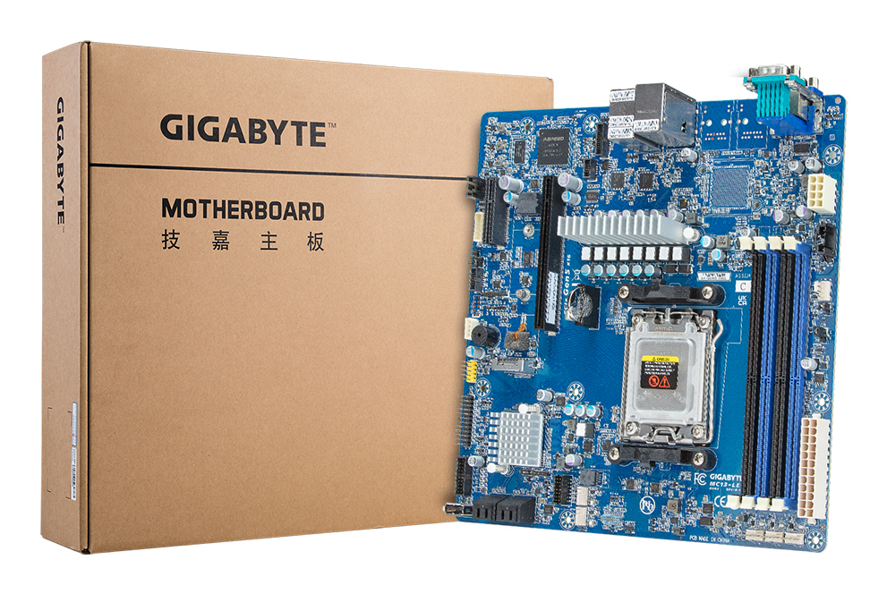 Workstation Motherboard - Amd Mc13-le0 1xryzen7000 4xDIMM 2xGB Lan 4xsata3 2xPci-e5