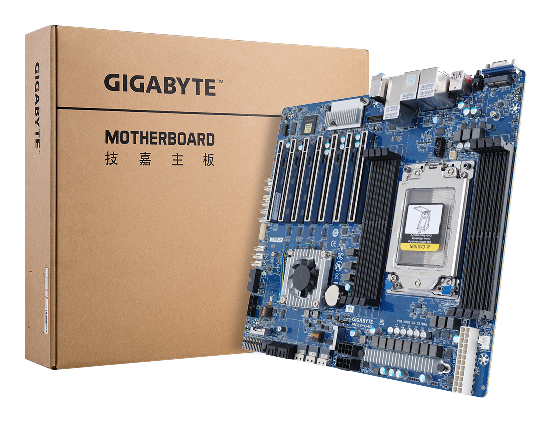 Workstation Motherboard - Amd Mc62-g40 1xryzen5000wx 8xDIMM 2x10GB 4xsata3 7xPci-e4