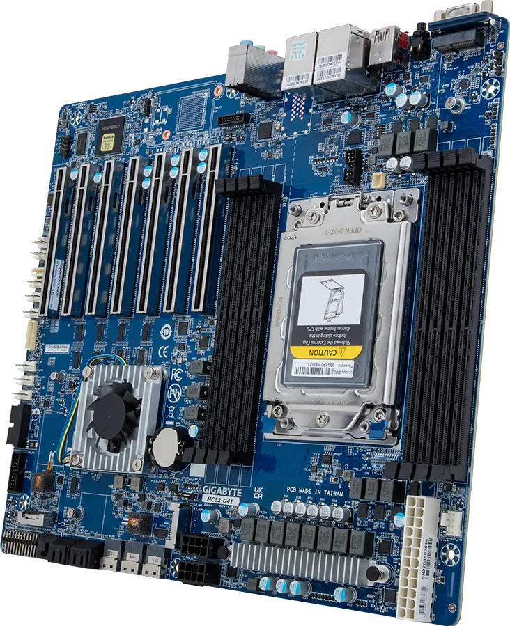 Workstation Motherboard - Amd Mc62-g41 1xryzen5000wx 8xDIMM GB Lan 4xsata3 7xPci-e4
