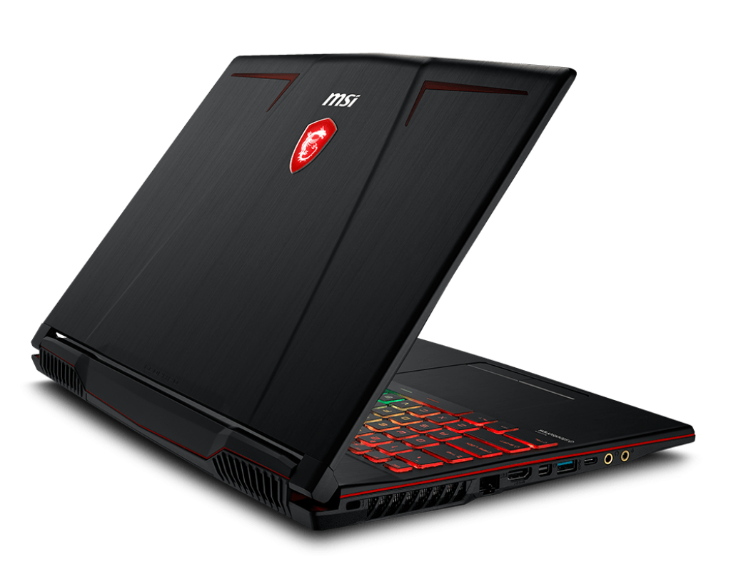 Gp63 8re 048be Leopard  Black - 15.6in - i7 8750h - 8GB Ram - 256GB SSD - 1TB HDD - Win10 Home - Black - Azerty Belgian