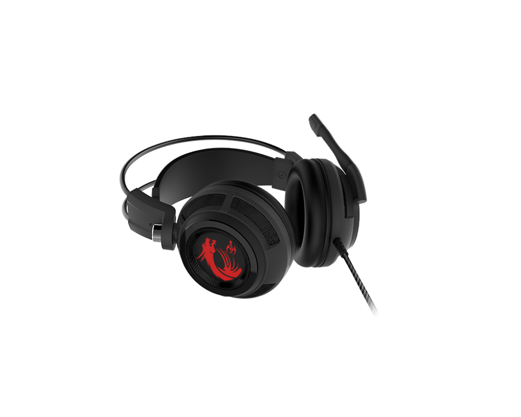 Headset  - Ds502 - Over Ear Virtual Surround 7.1 - Black With In Line Controller