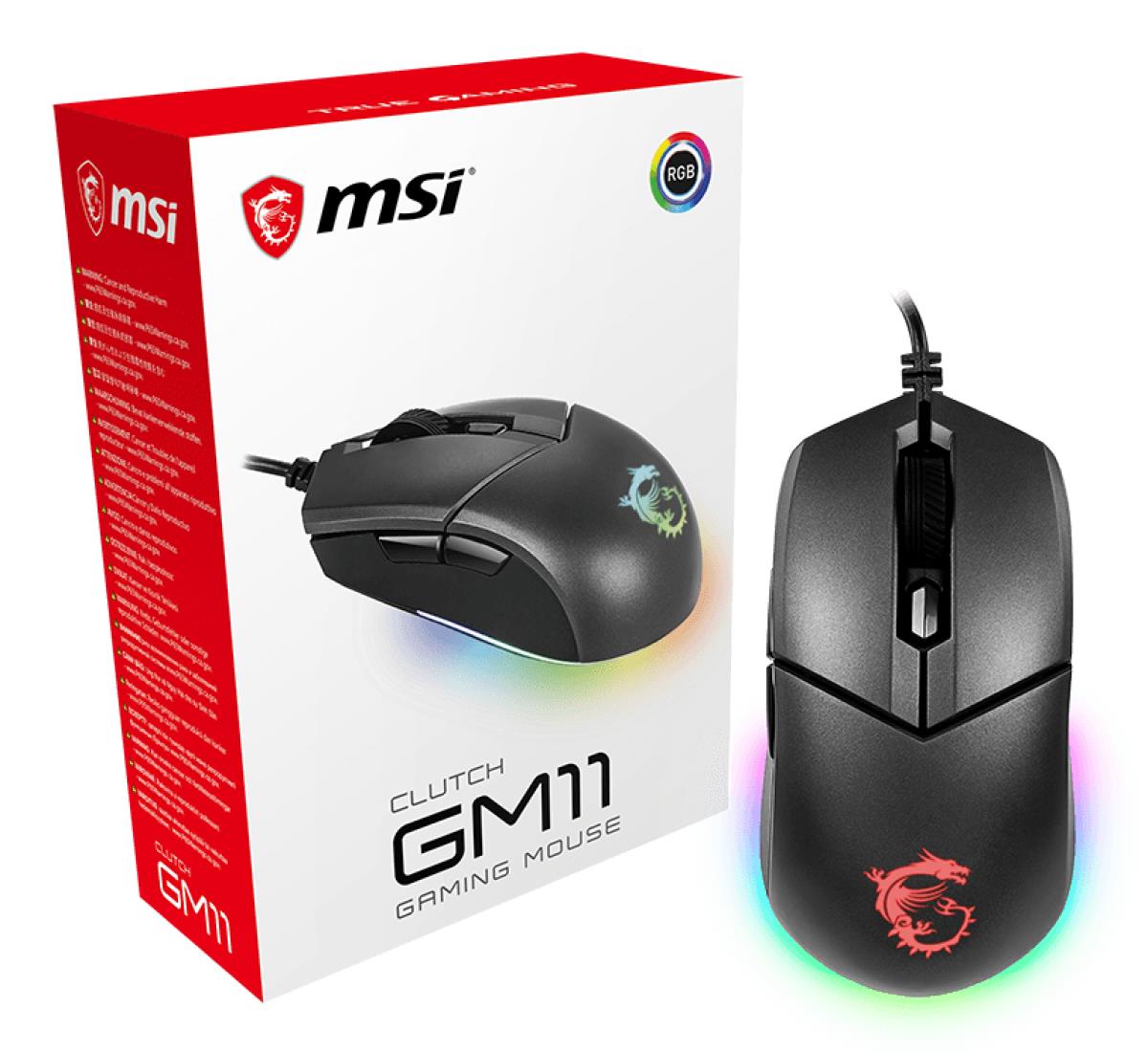 Gaming Mouse Clutch Gm11 Black