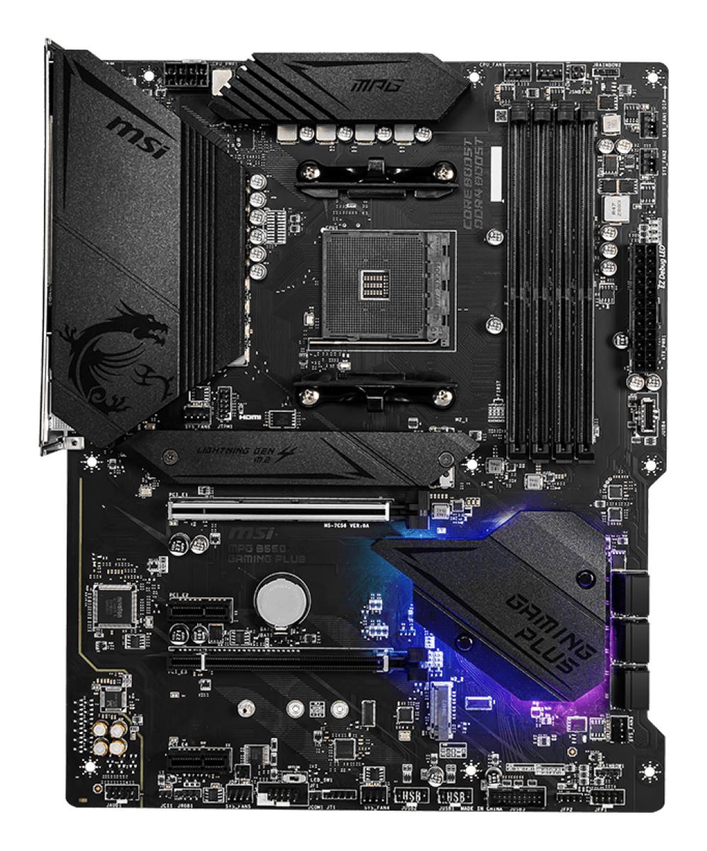 Motherboard Mpg B550 Gaming Plus Am4 Amd B550 4 X Ddr4 ATX