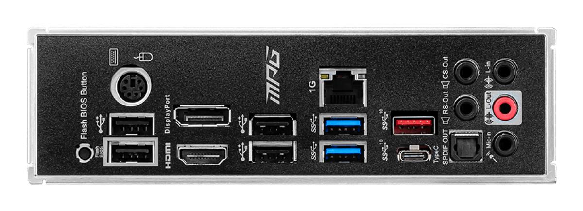 Motherboard Mpg B550 Gaming Plus Am4 Amd B550 4 X Ddr4 ATX