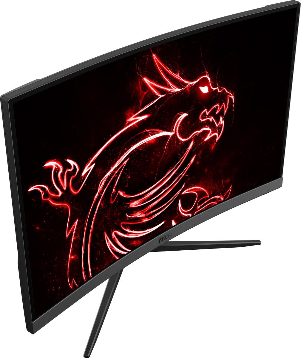 Gaming Monitor LCD Optix G24c6 - 24in - 1920 X 1080 - Curved - Black