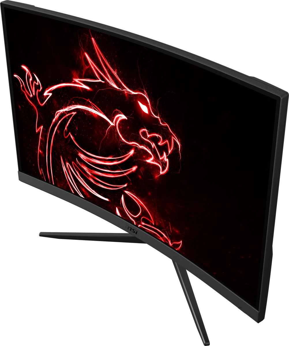 Gaming Monitor LCD Optix G24c6 - 24in - 1920 X 1080 - Curved - Black
