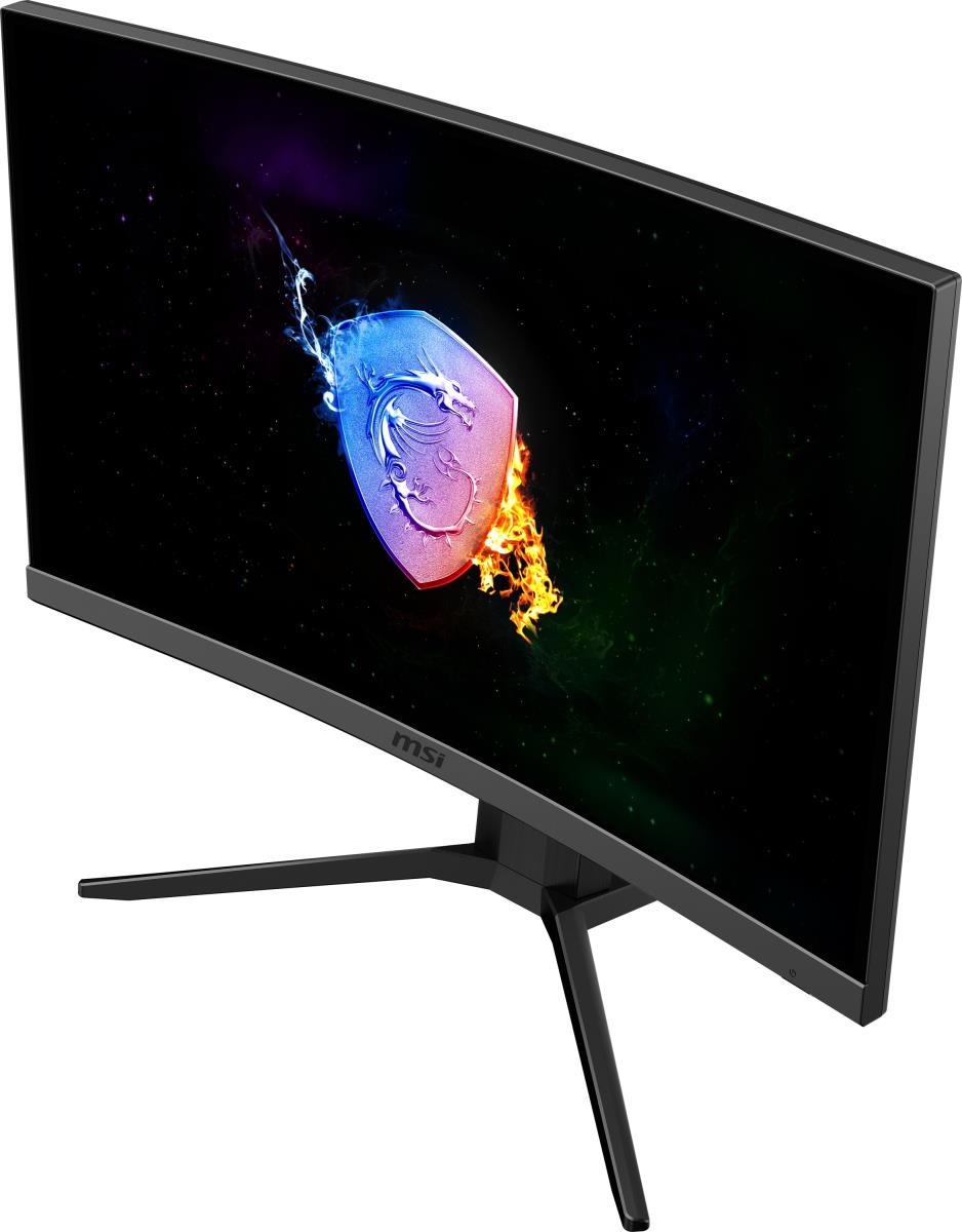 Gaming Monitor LCD Optix G24c6p - 24in - 1920 X 1080 - Curved - Black