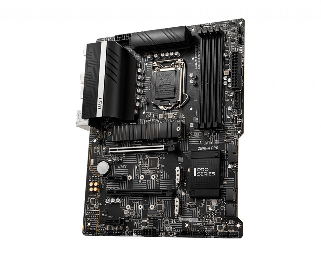 Motherboard Z590-a-pro LGA1200 Intel Z590 4 X Ddr4 ATX