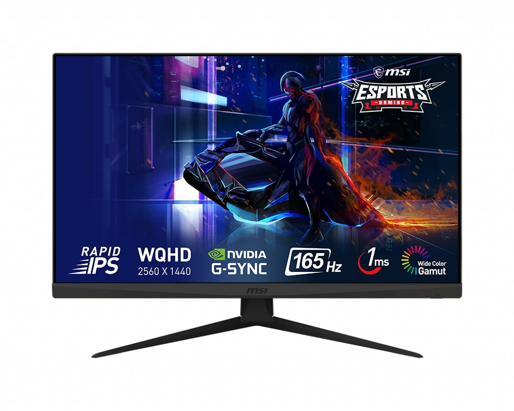 Gaming Monitor LCD Optix G273qf Esports - 27in - 2560 X 1440 - IPS - Black
