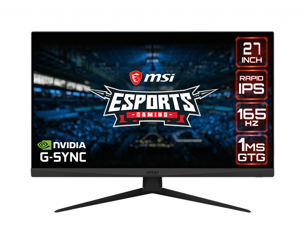 Gaming Monitor LCD Optix G273qf Esports - 27in - 2560 X 1440 - IPS - Black
