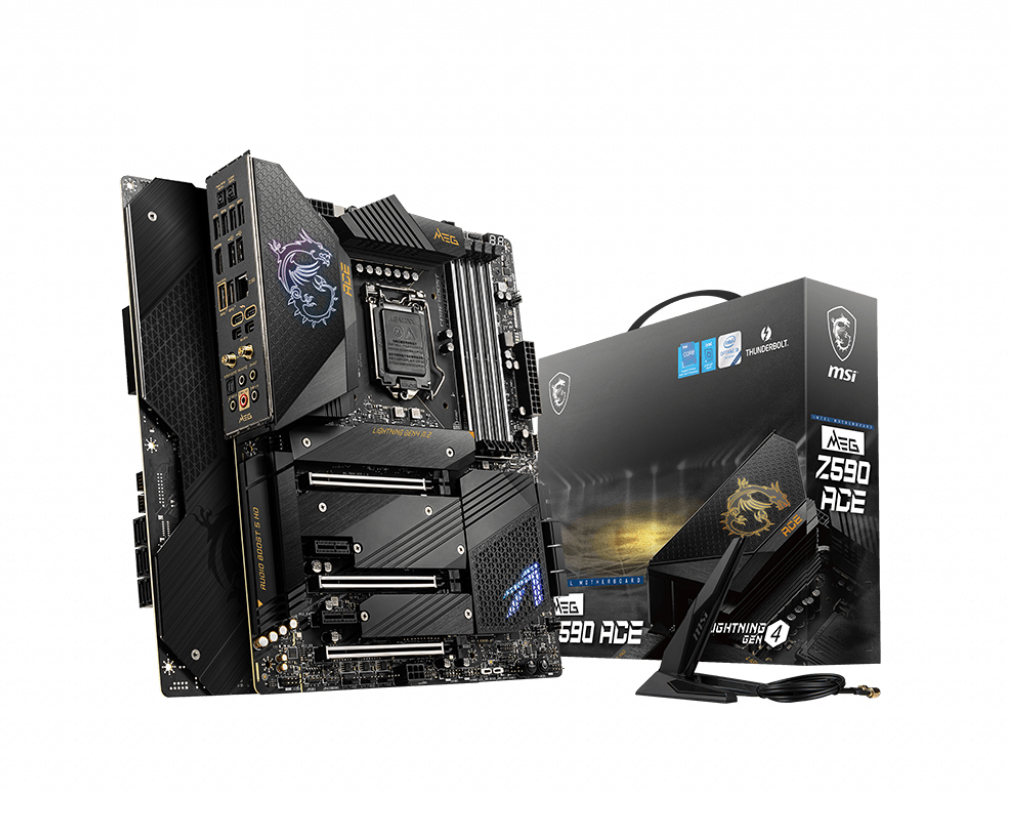 Motherboard Meg Z590 Ace LGA1200 Intel Z590 4 X Ddr4 ATX