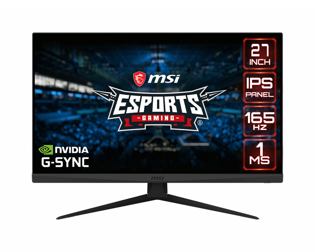Gaming Monitor LCD Optix G273 Esports Gaming - 27in - 1920 X 1080 - IPS - Black With External Adaptor Warranty 3 Years