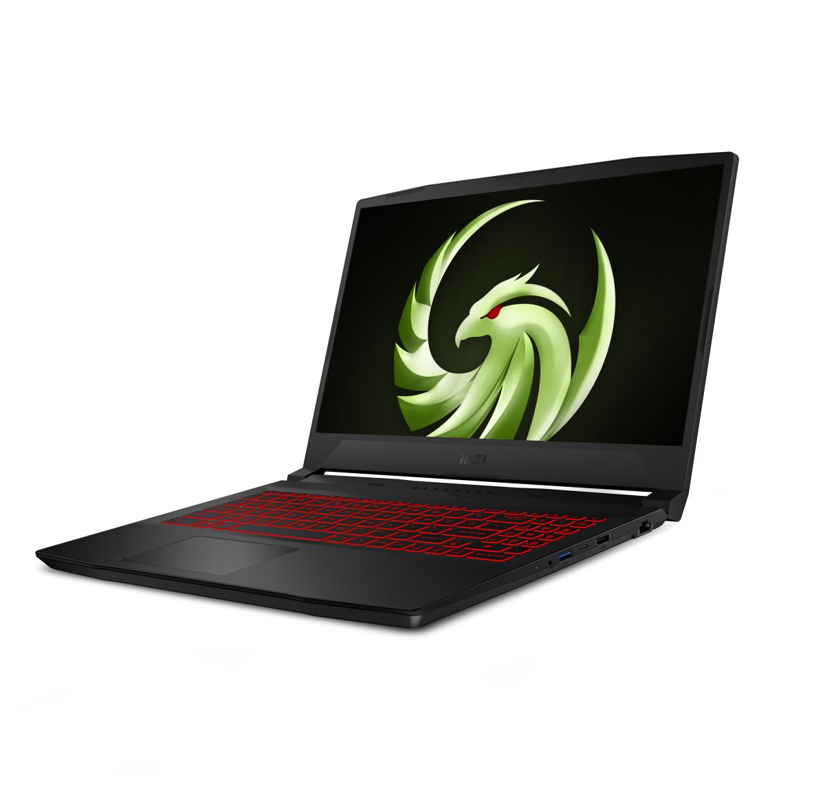 Bravo 15 B5dd-039be Black - 15.6in - Ryzen R7 5800h - 8GB Ram -512GB SSD - Win10 Home - Azerty Belgium