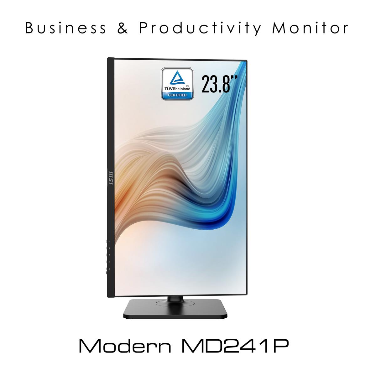 Desktop Monitor - Modern Md241p - 24in - 1920 X 1080 - IPS Antiglare - Black