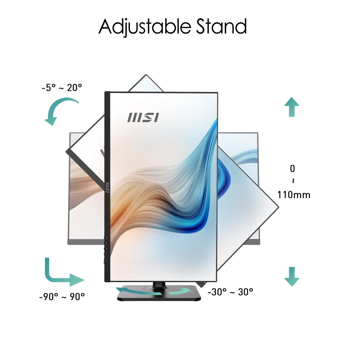 Desktop Monitor - Modern Md241p - 24in - 1920 X 1080 - IPS Antiglare - Black