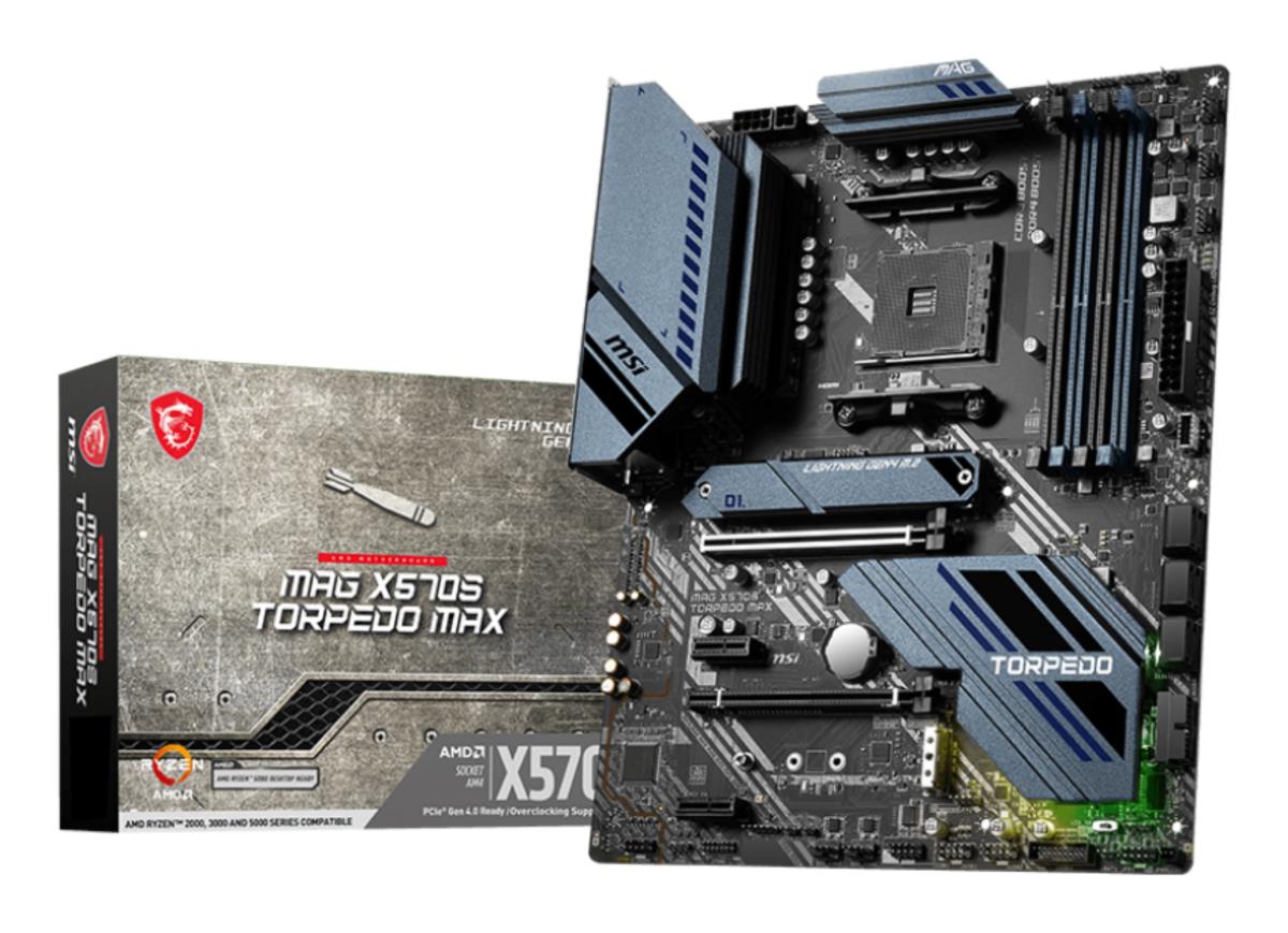 Motherboard Mag X570s Torpedo Max Am4 Amd X570 4 X Ddr4 ATX