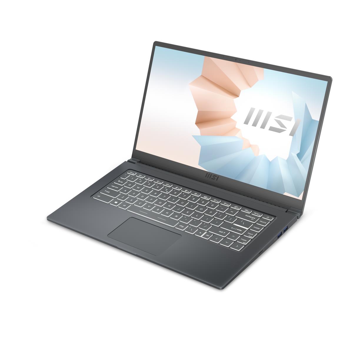 Modern 15 A11m 822be Carbon Grey - 15.6in - i5 1155g7 - 8GB Ram - 512GB SSD - Iris Xe Graphics  - Win10 Pro - Azerty Belgian