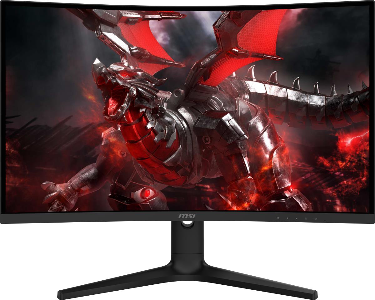 Gaming Monitor LCD Optix G271c - 27in - 1920 X 1080 - Black With 3 Years Warranty