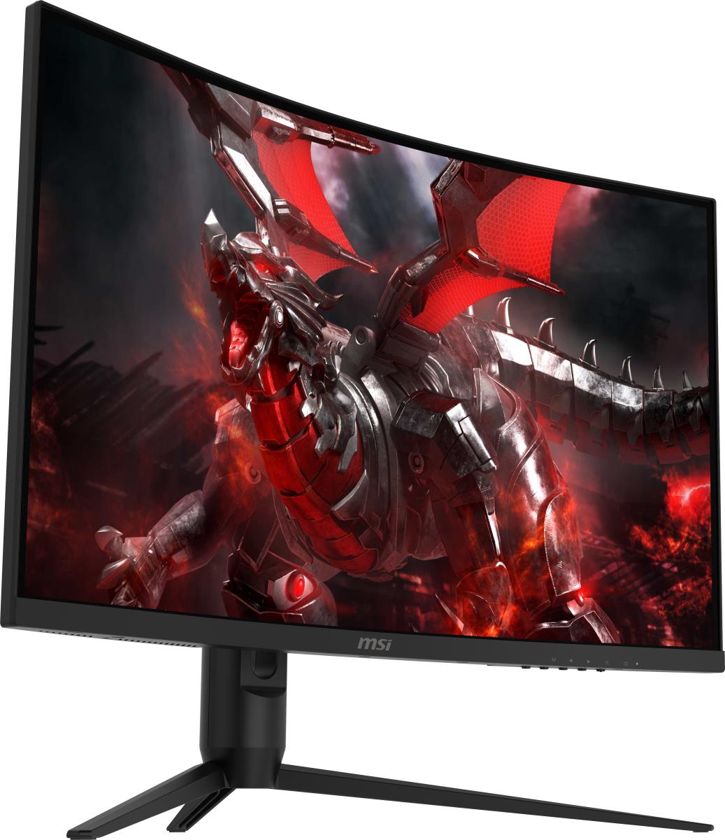 Gaming Monitor LCD Optix G271cqp - 27in - 2560 X 1440 - Black With 3 Years Warranty