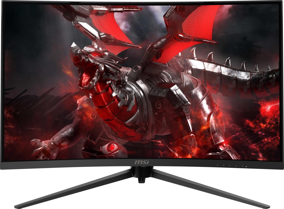 Gaming Monitor LCD Optix G271cqp - 27in - 2560 X 1440 - Black With 3 Years Warranty