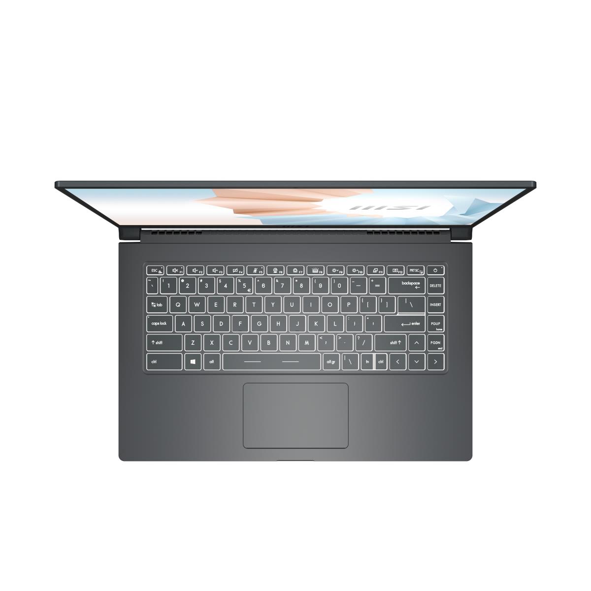 Modern 15 A5m 204be Grey - 15.6in - Ryzen 7 5700u - 8GB Ram - 512GB SSD - Amd Radeon - Win11 Home - Azerty Belgian