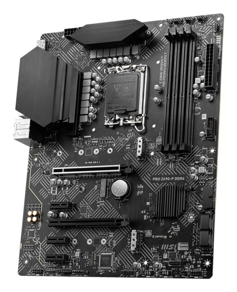 Mpg Z690-p Ddr4 LGA1700 Intel Z690 4 X Ddr4 ATX