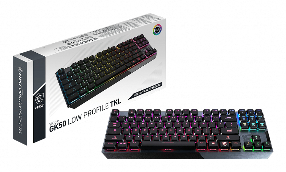 Keyboard - Per Vigor Gk50 Low Profile Tkl - Azerty Belgian