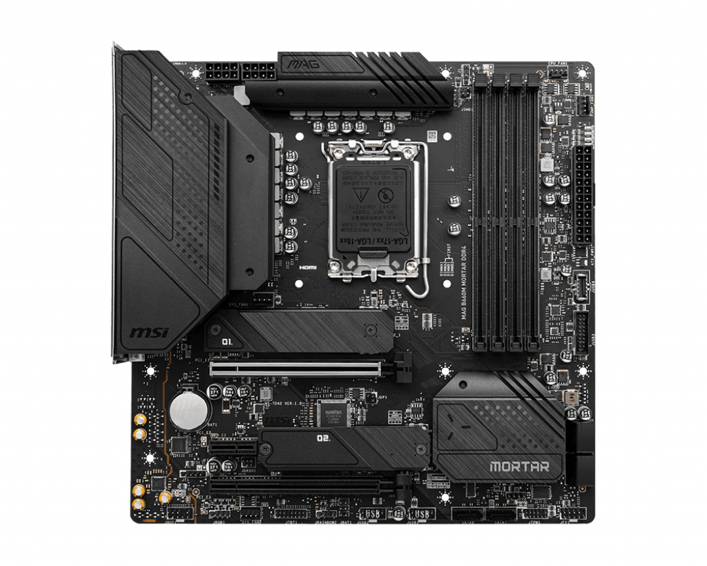 Motherboard Mag B660m Mortar Ddr4 LGA1200 Intel B660 4 X Ddr4 MATX