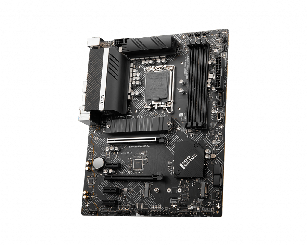 Motherboard Pro B660-a Ddr4 LGA1700 Intel B660 4 X Ddr4 MATX