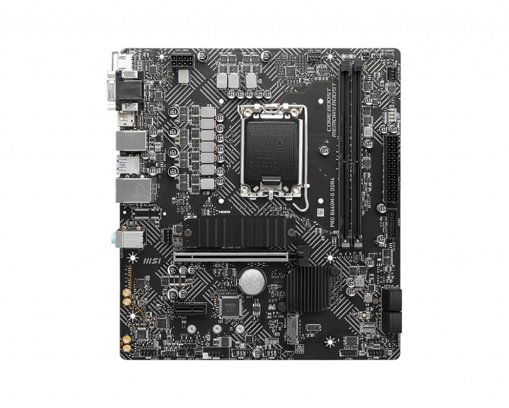 Motherboard Pro B660m-g Ddr4 LGA1700 Intel B660 2 X Ddr4 MATX