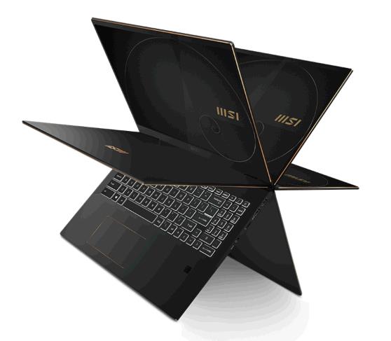 Summit E16 Flip A12udt 011be Ink Black - 16in - i7 1280p - 32GB Ram - 2TB SSD - Rtx 3050 Ti 4g - Win11 Pro - Azerty Belgian